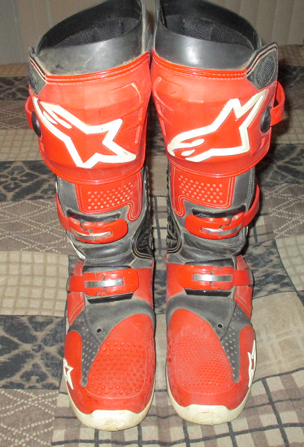 used motocross boots size 12